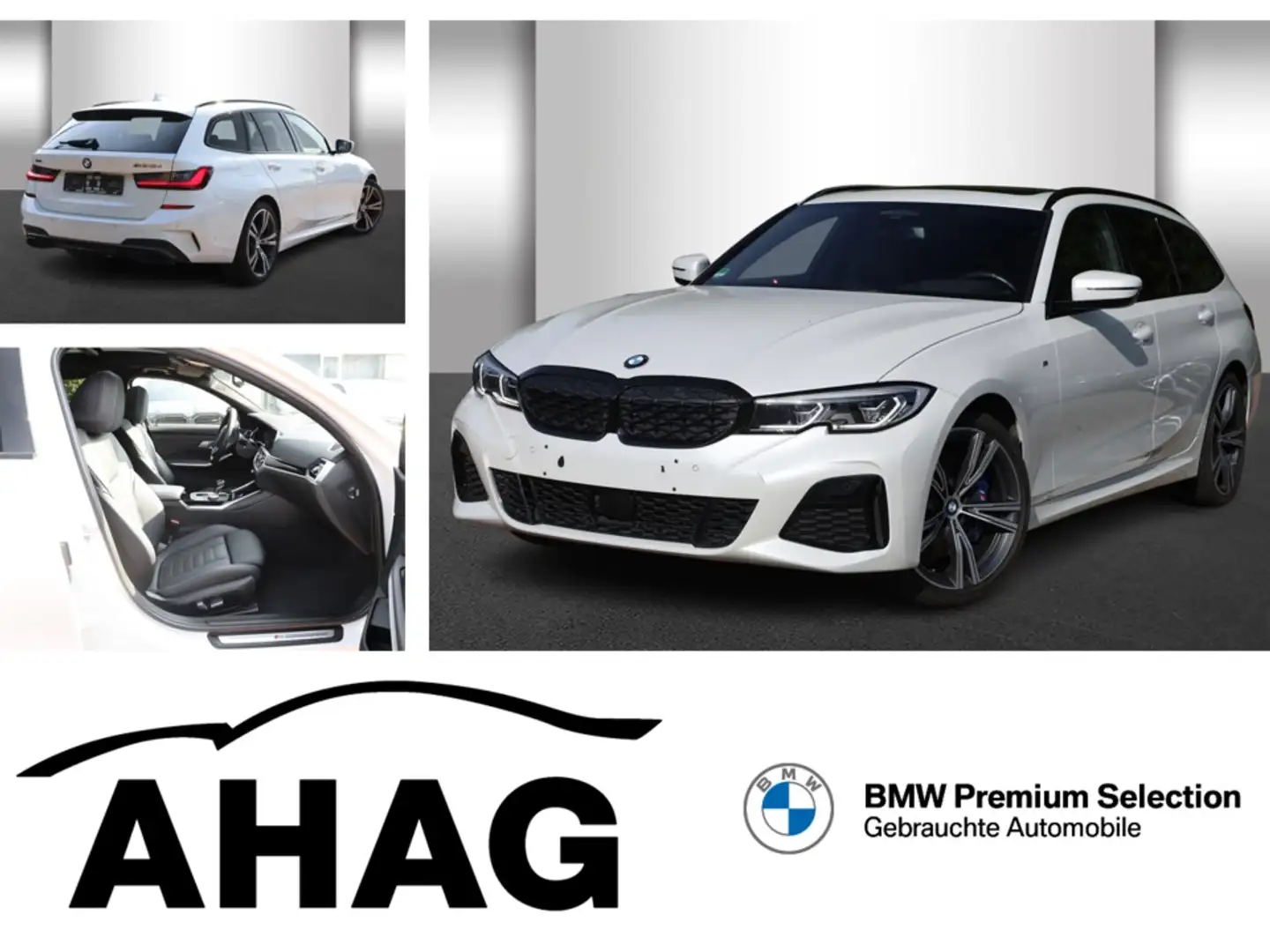 BMW 340 M340d xDrive Touring Auto Innovationsp. Panorama Blanco - 1
