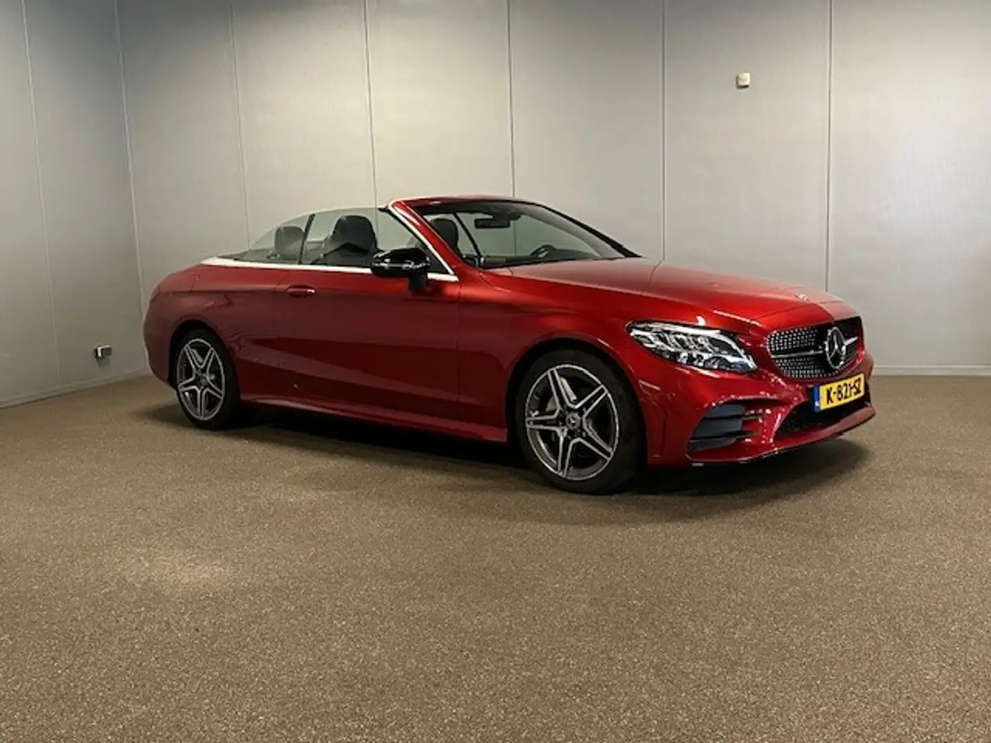 Mercedes-Benz C 200 Cabrio AMG Styling-AIRSCARF-DISTRONIC-RONDOM CAMER Rood - 1