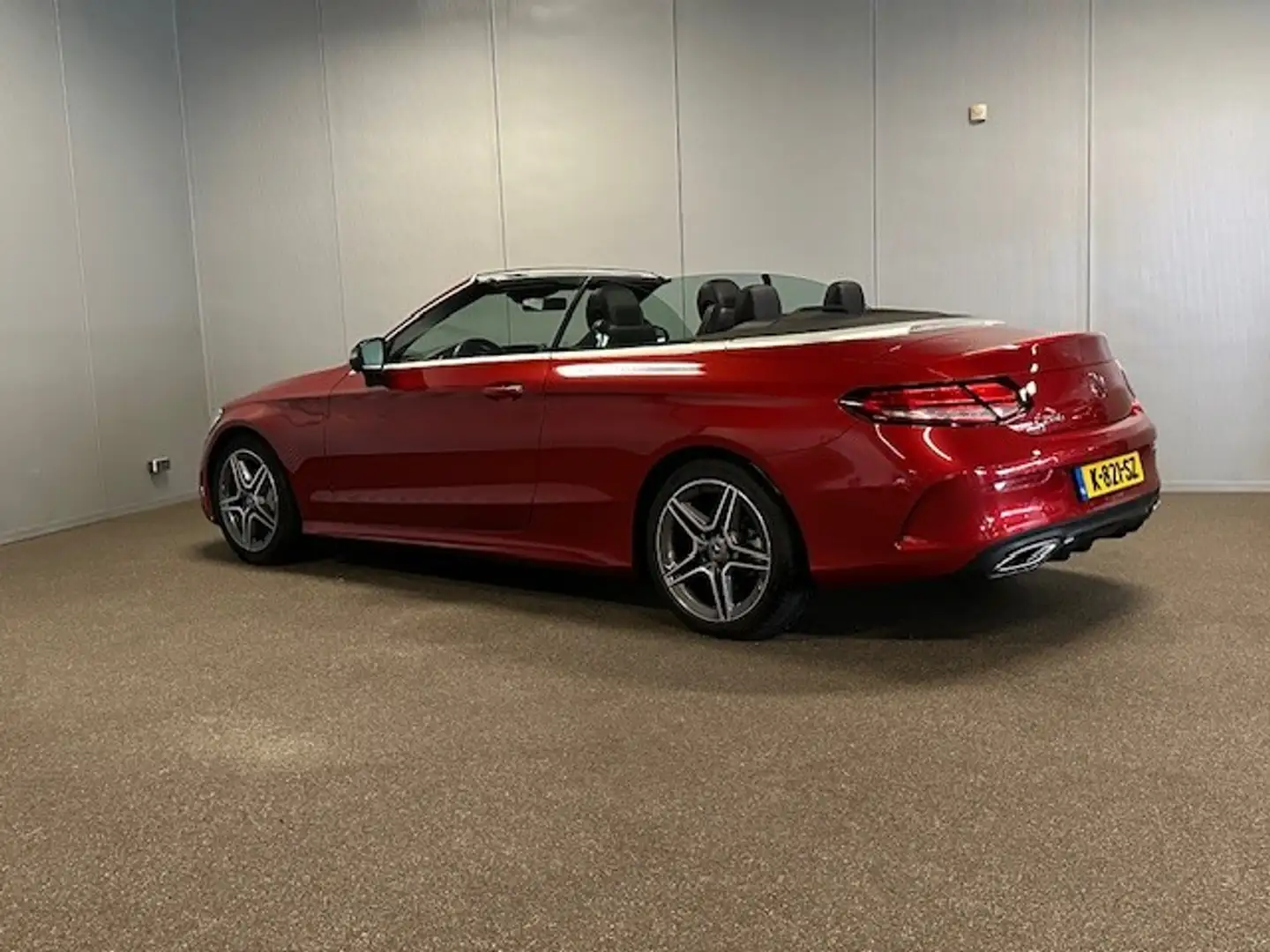 Mercedes-Benz C 200 Cabrio AMG Styling-AIRSCARF-DISTRONIC-RONDOM CAMER Rood - 2