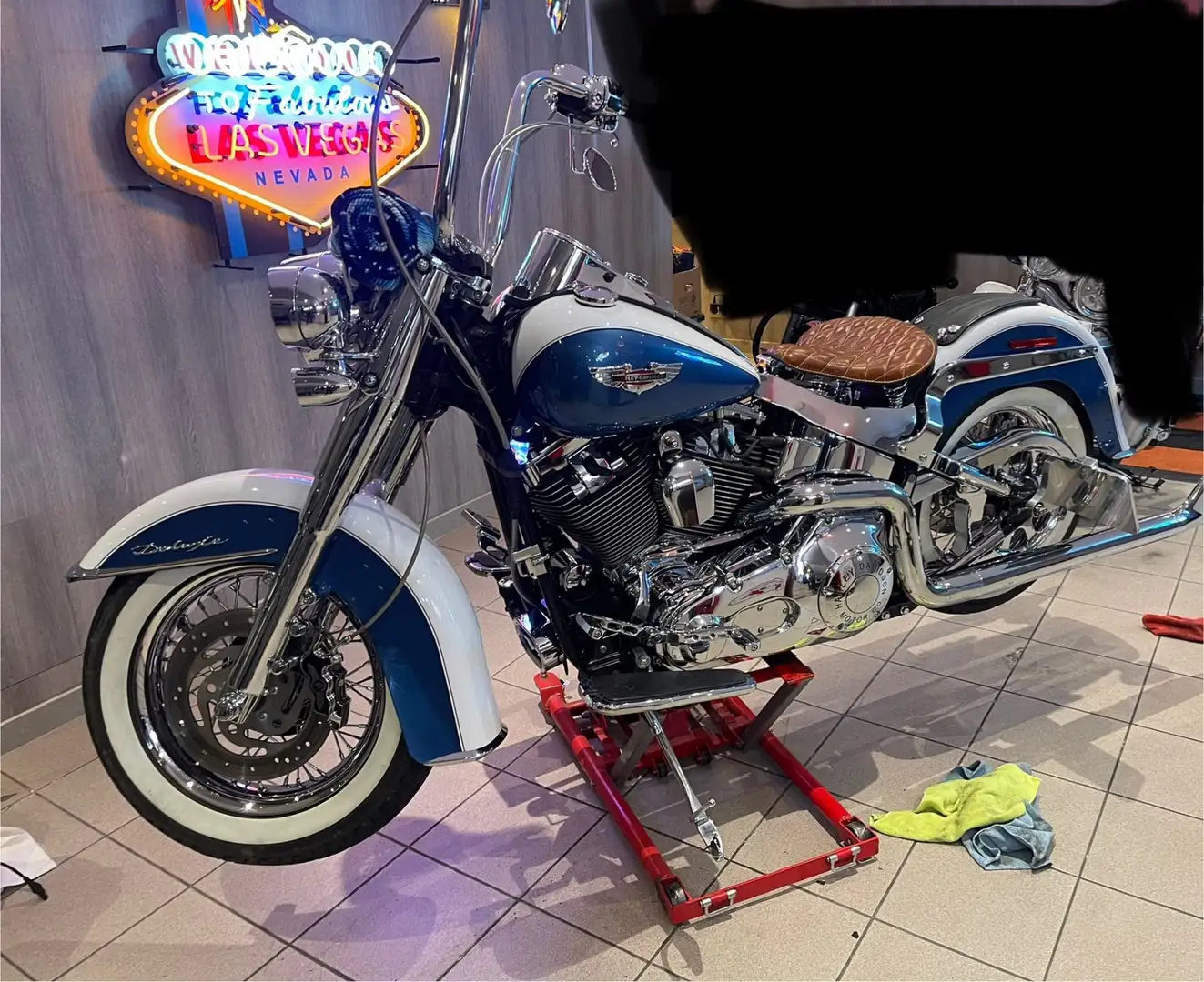 Harley-Davidson Deluxe Azul - 2