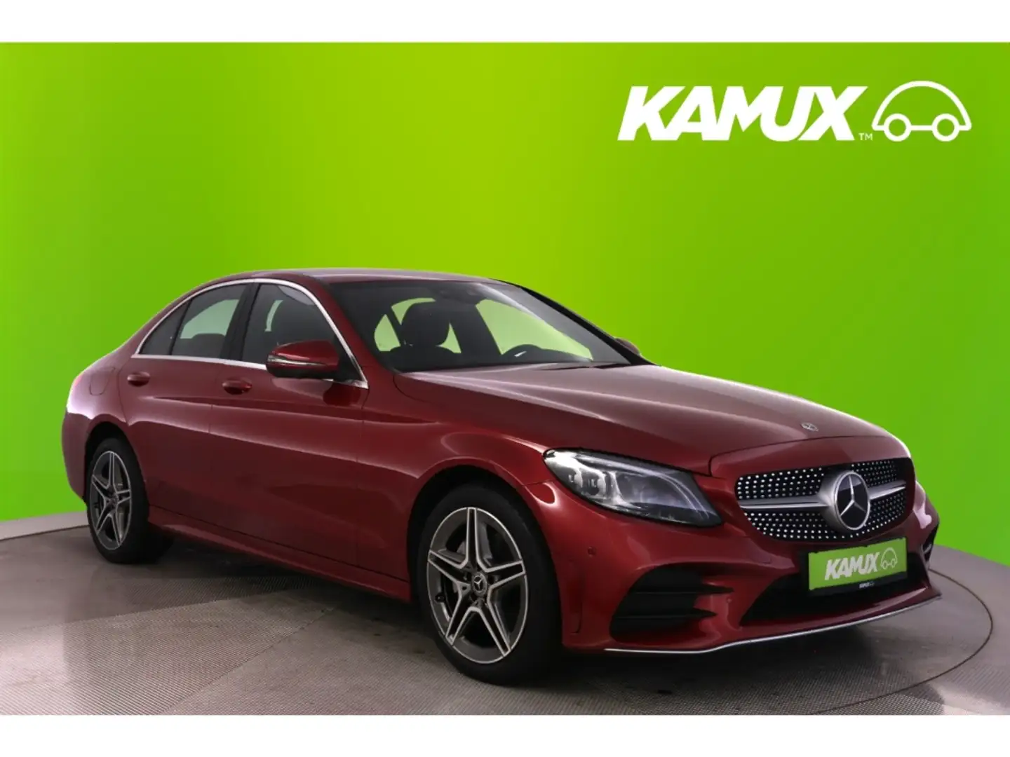 Mercedes-Benz C 220 d Lim. 9G-tronic AMG Line+LED+NAVI+VIRTUAL Rot - 1