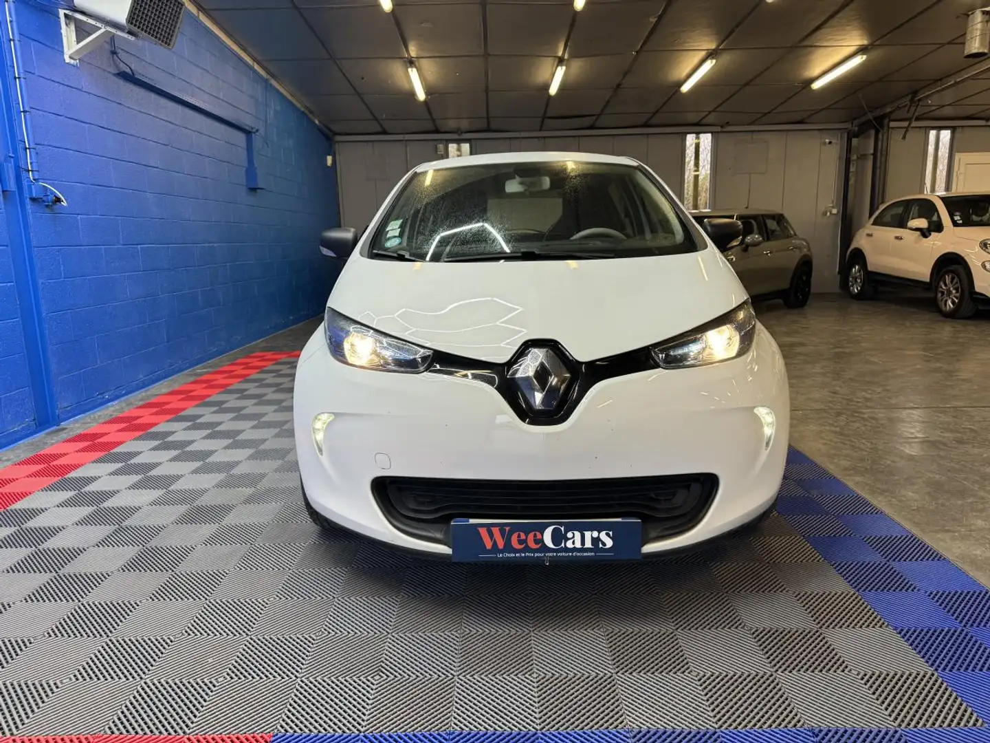 Renault ZOE R75 ZE 75 40KWH LOCATION CHARGE-NORMALE LIFE BVA Blanc - 2