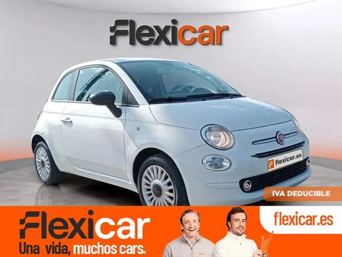 Fiat 500 1.2 8v 51kW (69CV) Lounge Blanco - 1