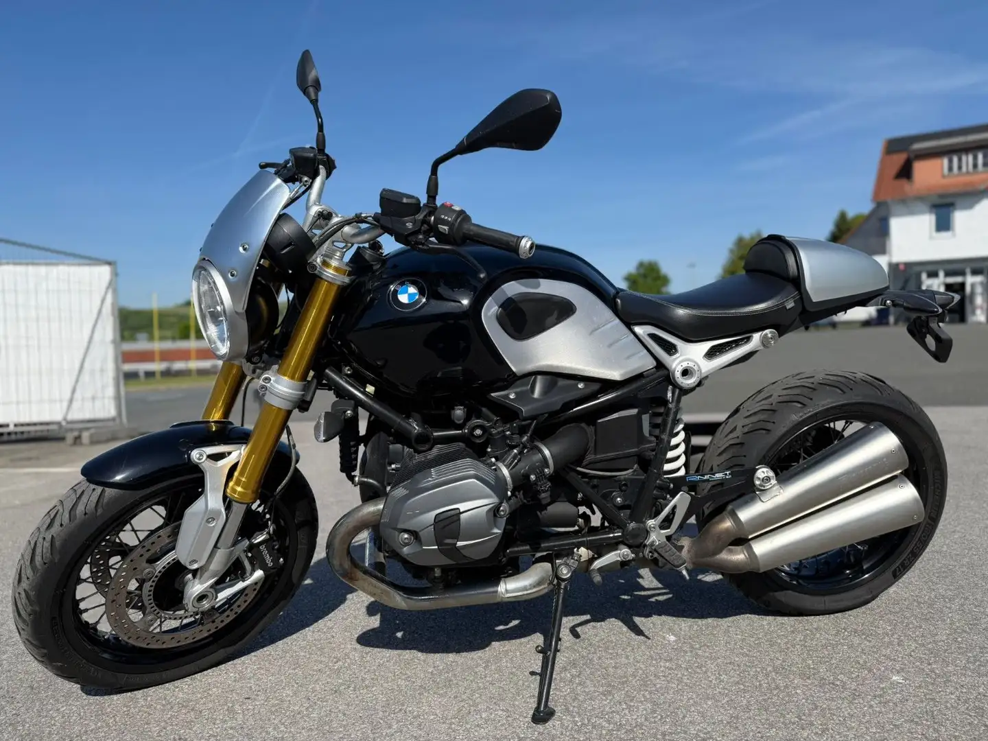 BMW R nineT Scrambler Akrapovic   TÜV + Service NEU Negro - 2