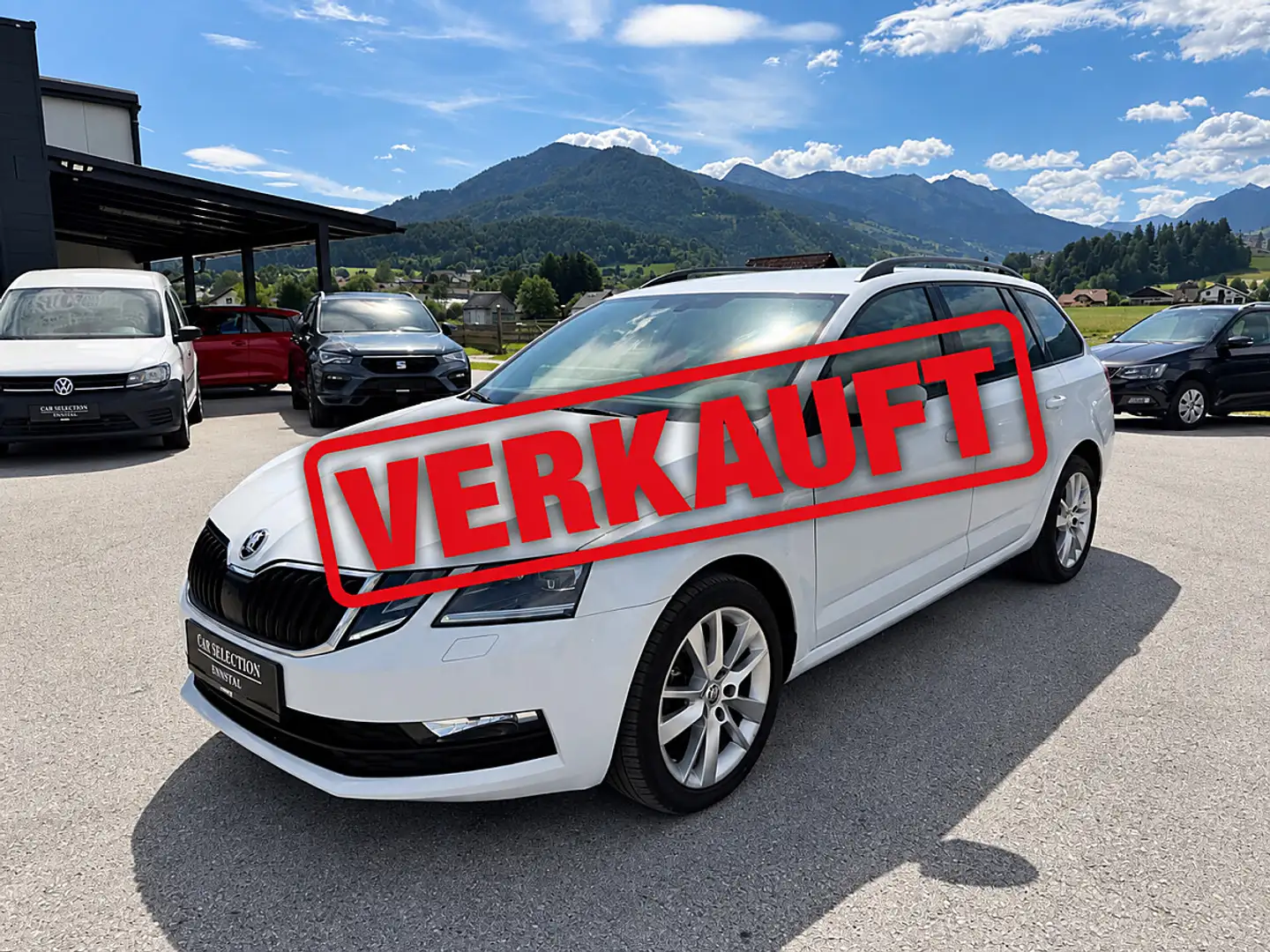 Skoda Octavia Combi 2,0 Ambition TDI 4x4 DSG Ambition *VERKAU... Weiß - 1