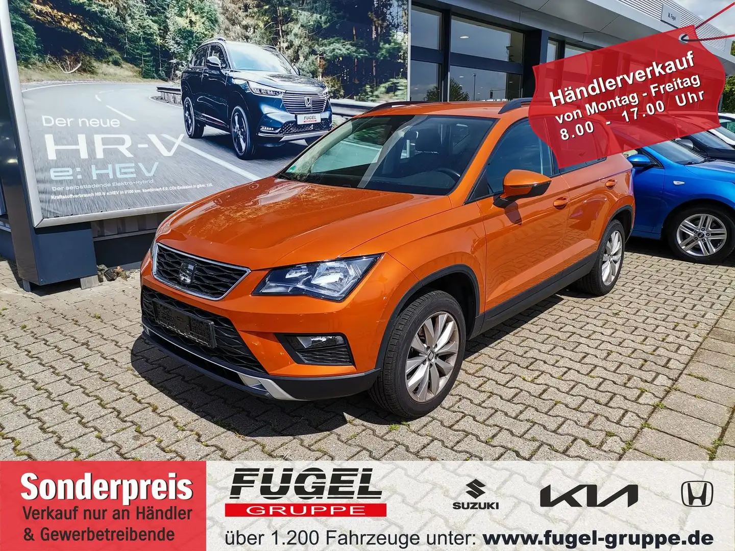 SEAT Ateca 1.4 TSI ACT Style Klimaaut.|Temp.|Alcantara Orange - 1