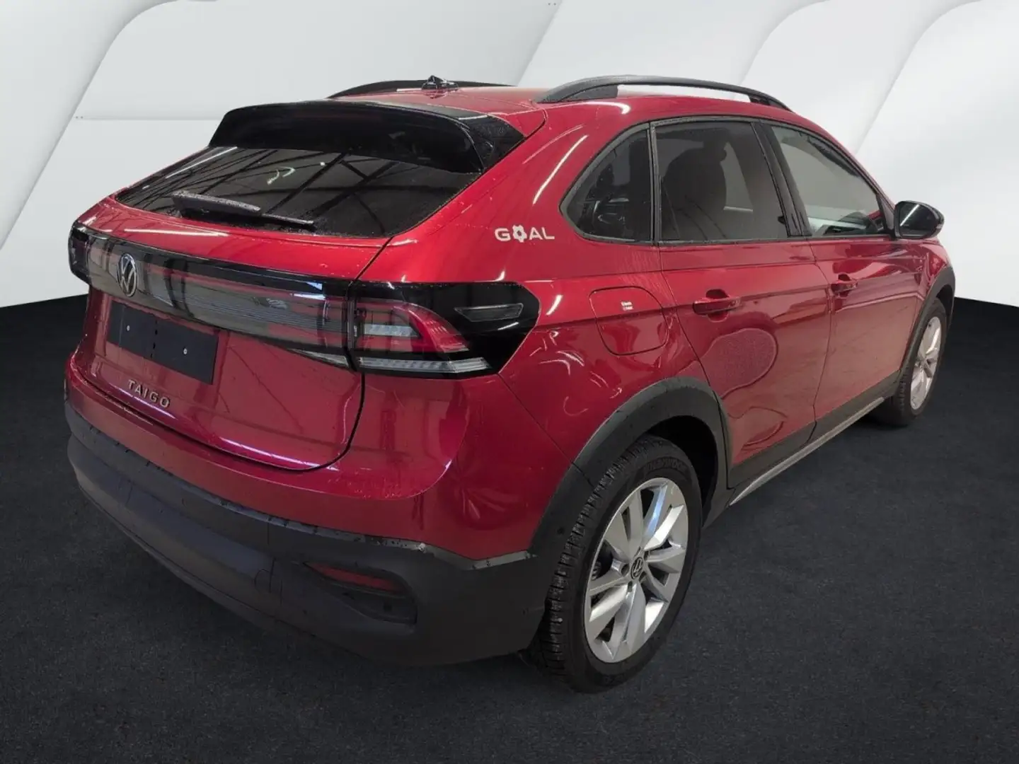 Volkswagen Taigo 1.0 TSI Goal DSG (NAVI+LED+APP+ACC) Klima Navi Rot - 2