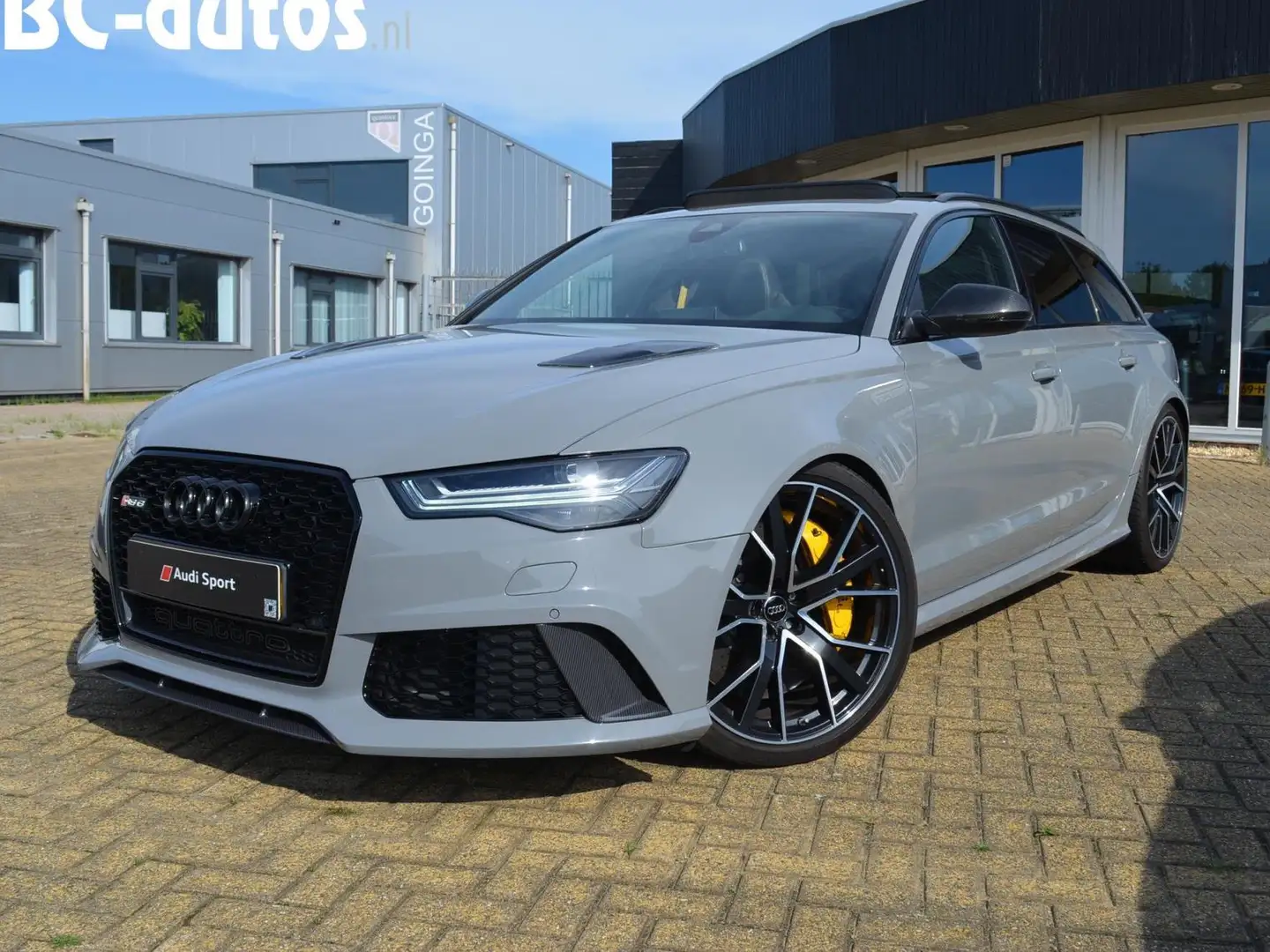 Audi RS6 RS6 4.0 TFSI 722PK Quattro Nardo Grey / Carbon Grijs - 1