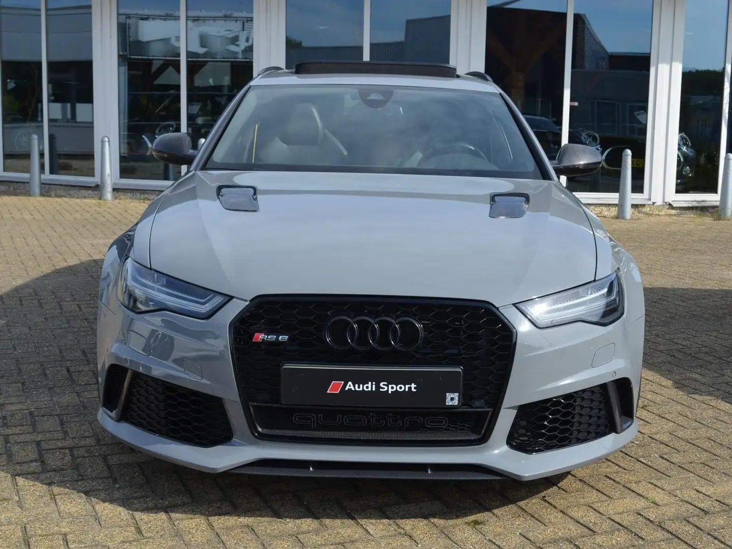 Audi RS6 RS6 4.0 TFSI 722PK Quattro Nardo Grey / Carbon Grijs - 2