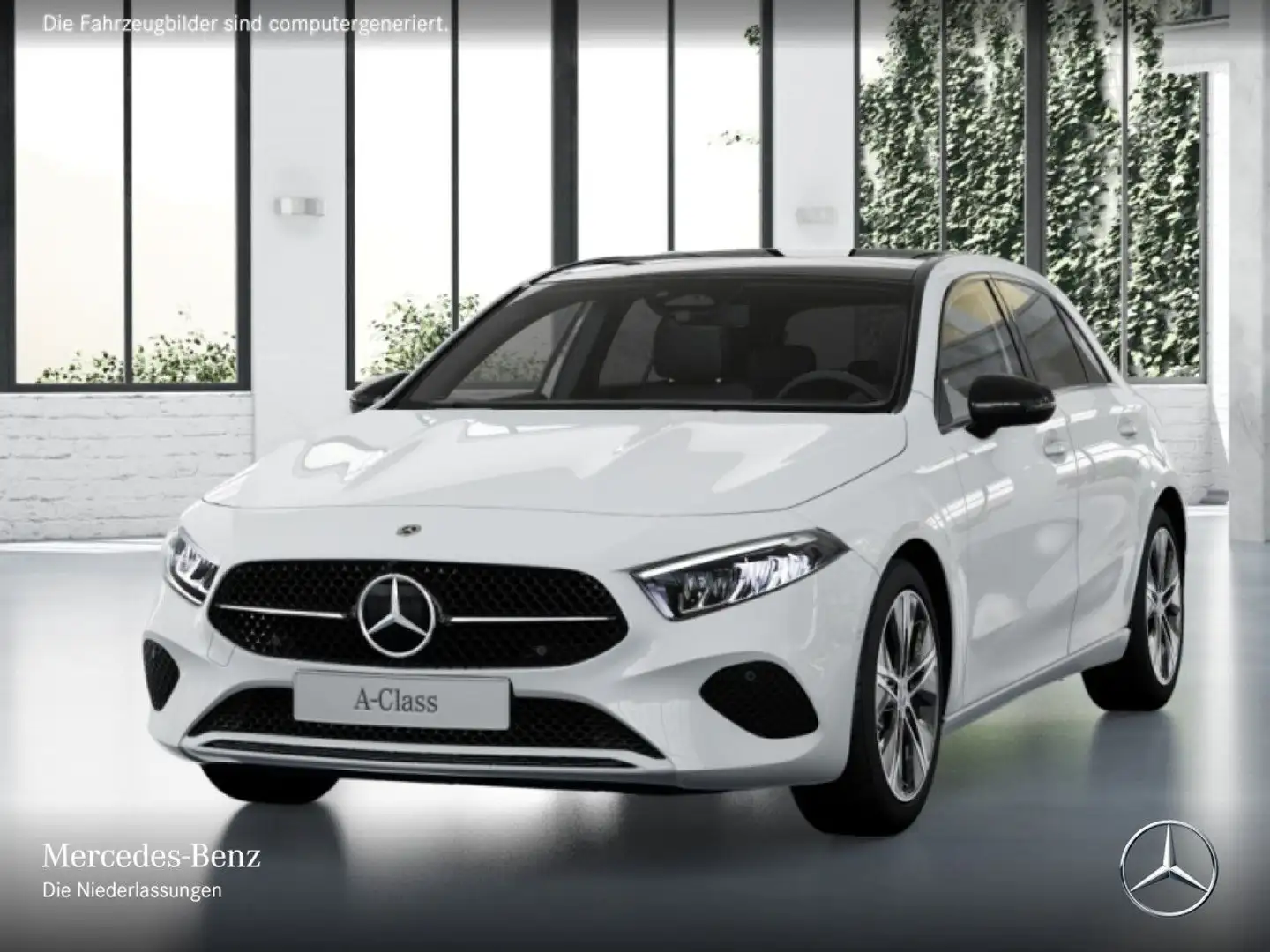 Mercedes-Benz A 180 PROGRESSIVE+NIGHT+PANO+AHK+LED+KAMERA+TOTW Weiß - 2
