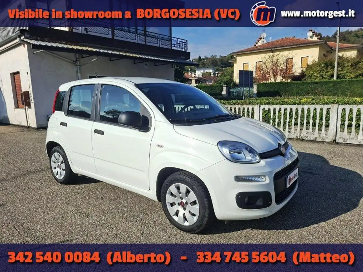 Fiat Panda 1.3 MJT S&S Pop (OK NEOPATENTATI) Blanc - 1