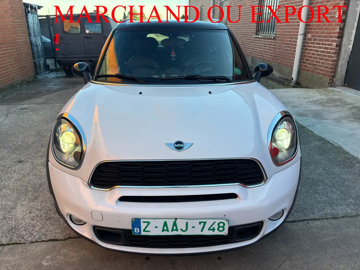 MINI Cooper S Countryman Mini Countryman 1.6i S ALL4 marchand ou export Weiß - 1
