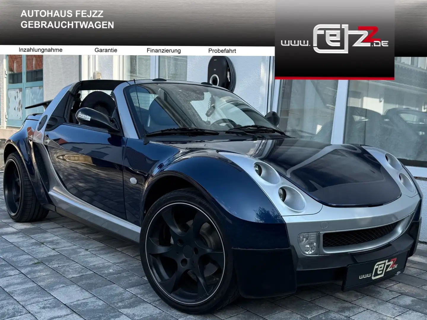 smart roadster Cabrio #TÜV Neu #Garantie #Automatik Bleu - 1