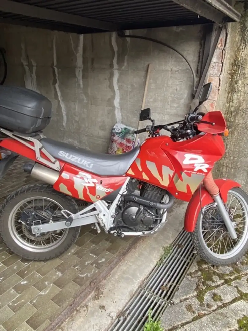 Suzuki DR 650 Se Rood - 1