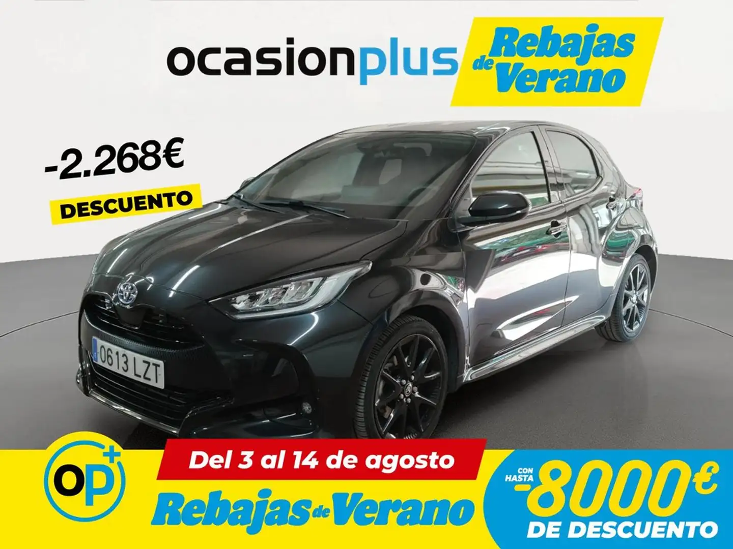 Toyota Yaris 120H 1.5 Style Negro - 1