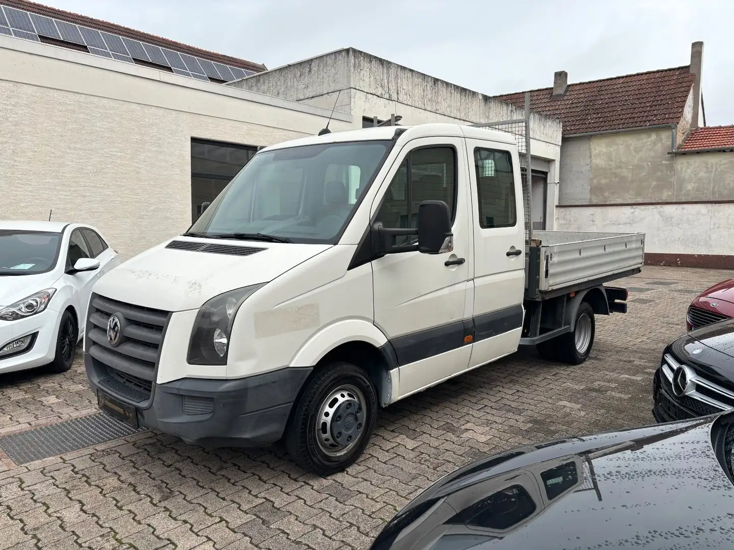 Volkswagen Crafter Pritsche 50 mittel L2 Doppelkabine/1.HND Grau - 2