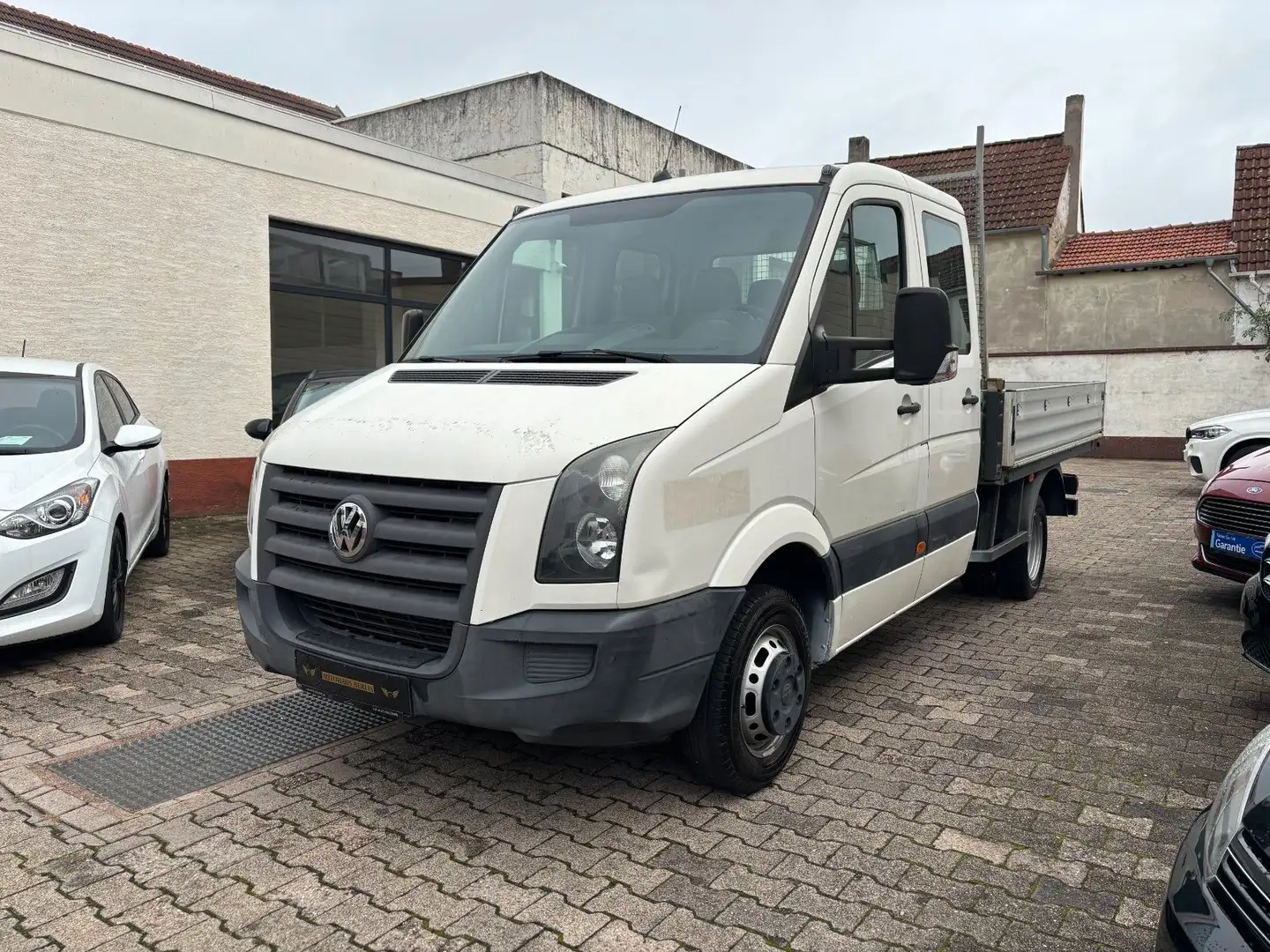Volkswagen Crafter Pritsche 50 mittel L2 Doppelkabine/1.HND Grau - 1
