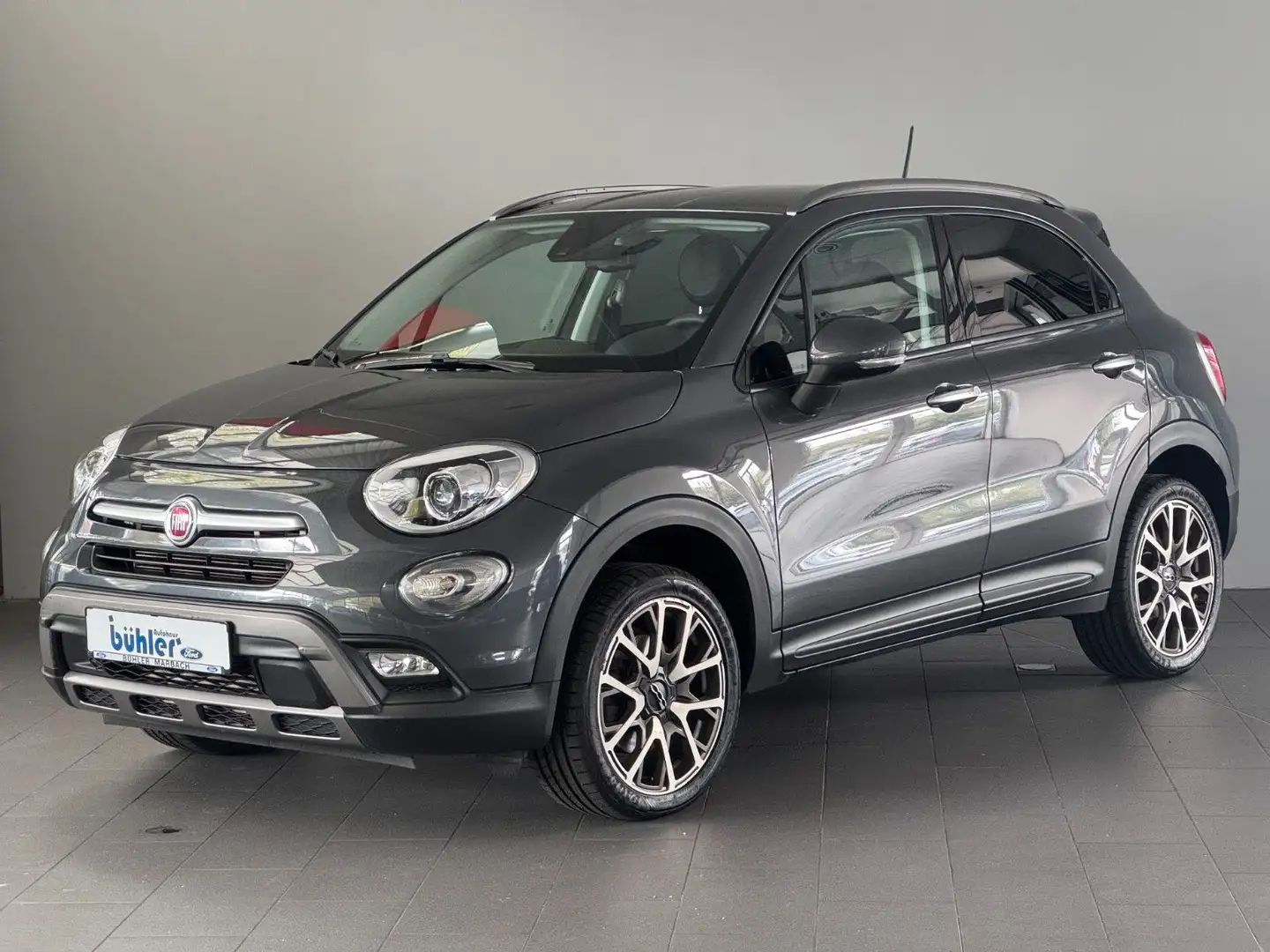 Fiat 500X Cross Plus #KAMERA #AHK #TEMP Gris - 1