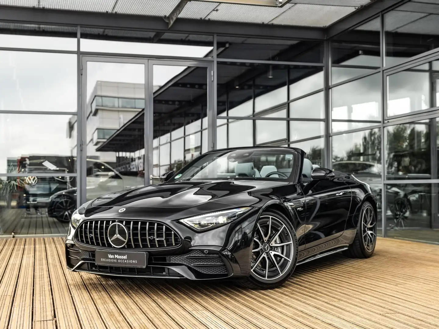 Mercedes-Benz SL 43 AMG Roadster | BURMESTER | AMG PERFORMANCE UITLAAT | K Negru - 2