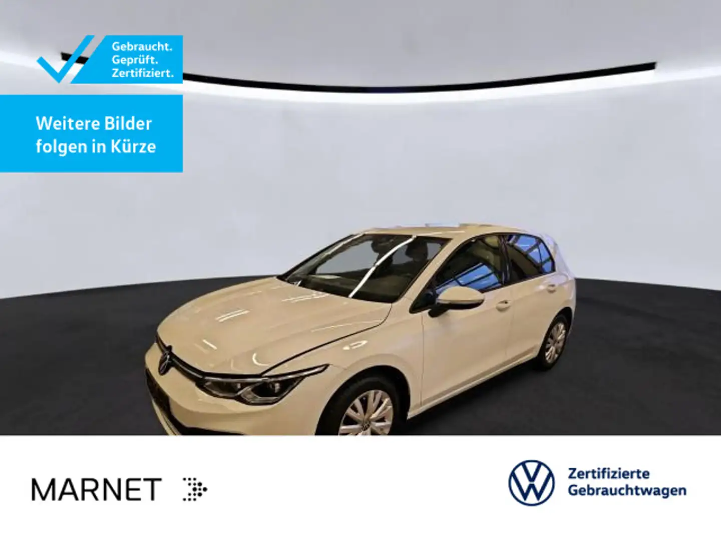 Volkswagen Golf VIII 1.5 TSI Life* Navi*Kamera*LED+*Keyless Weiß - 1