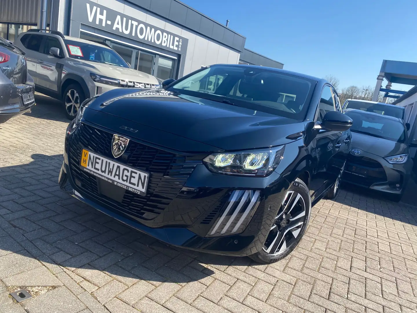 Peugeot 208 Abstandstempomat*Rückfahrkamera360°Sihz*Totw Чёрный - 1