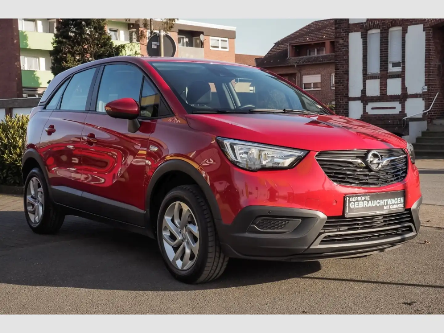 Opel Crossland X Edition 1.2 Klima PDCv+h Winterpaket Frontsch.Hz. Rojo - 2