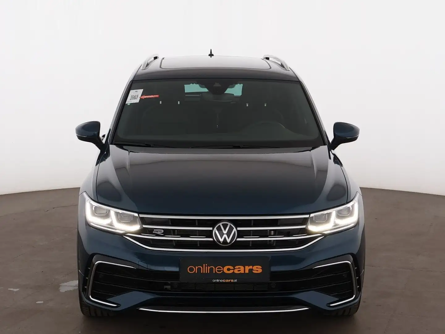 Volkswagen Tiguan 2.0 TDI 4Motion R-Line Aut MATRIX SKY AHK Blau - 2