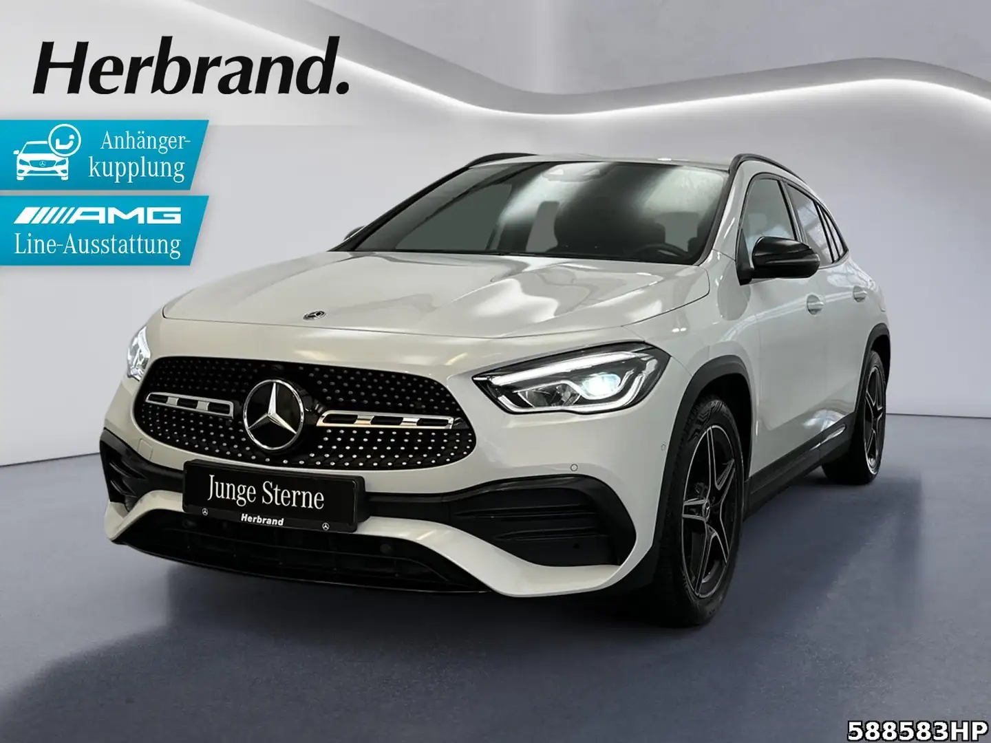 Mercedes-Benz GLA 200 4M AMG  Night AHK 19" Kamera Ambiente Blanc - 1