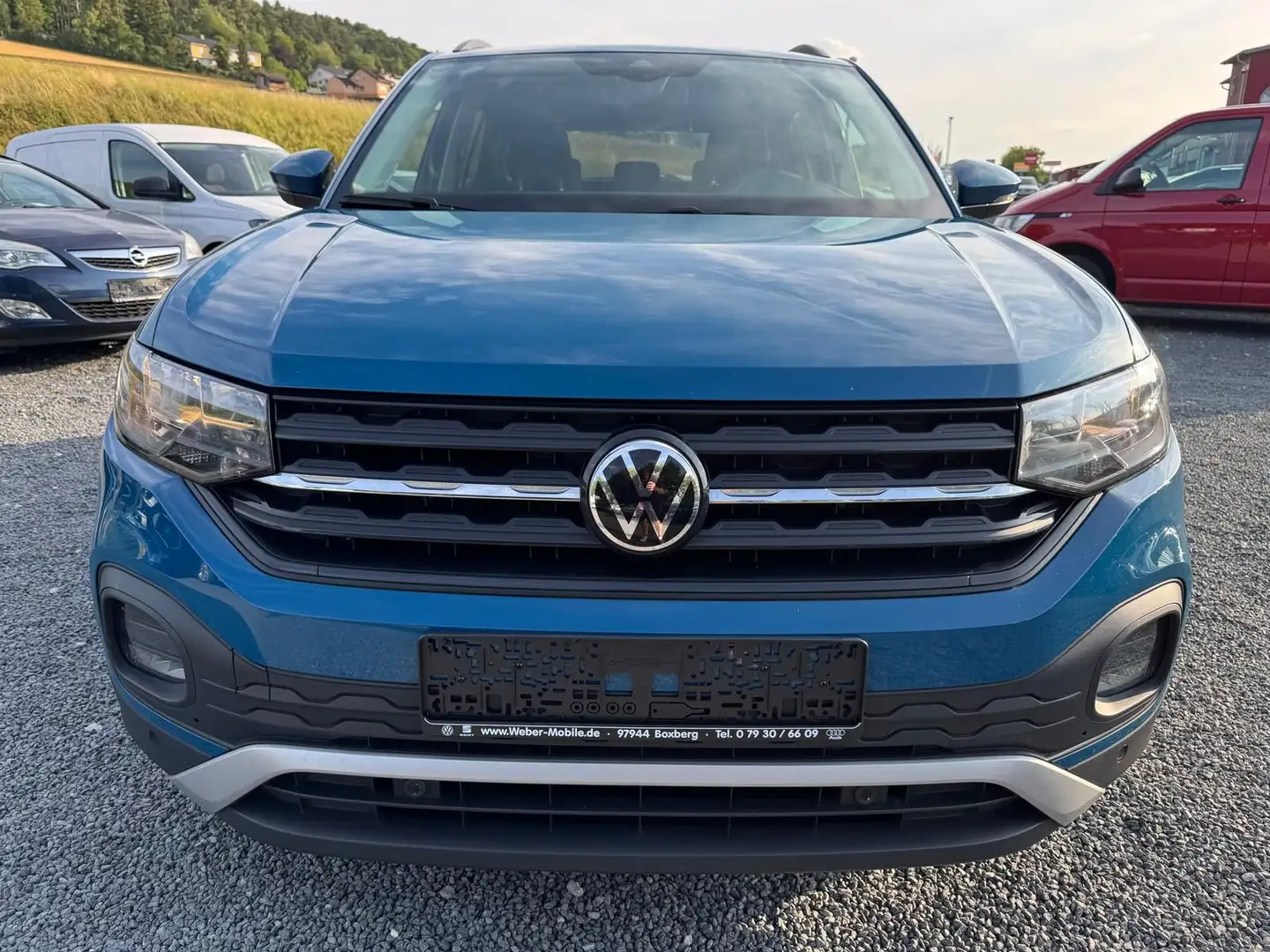 Volkswagen T-Cross 1.0 TSI *DSG*TRENDLINE*PDCHI+VO*SHZ*NAVI Blau - 2