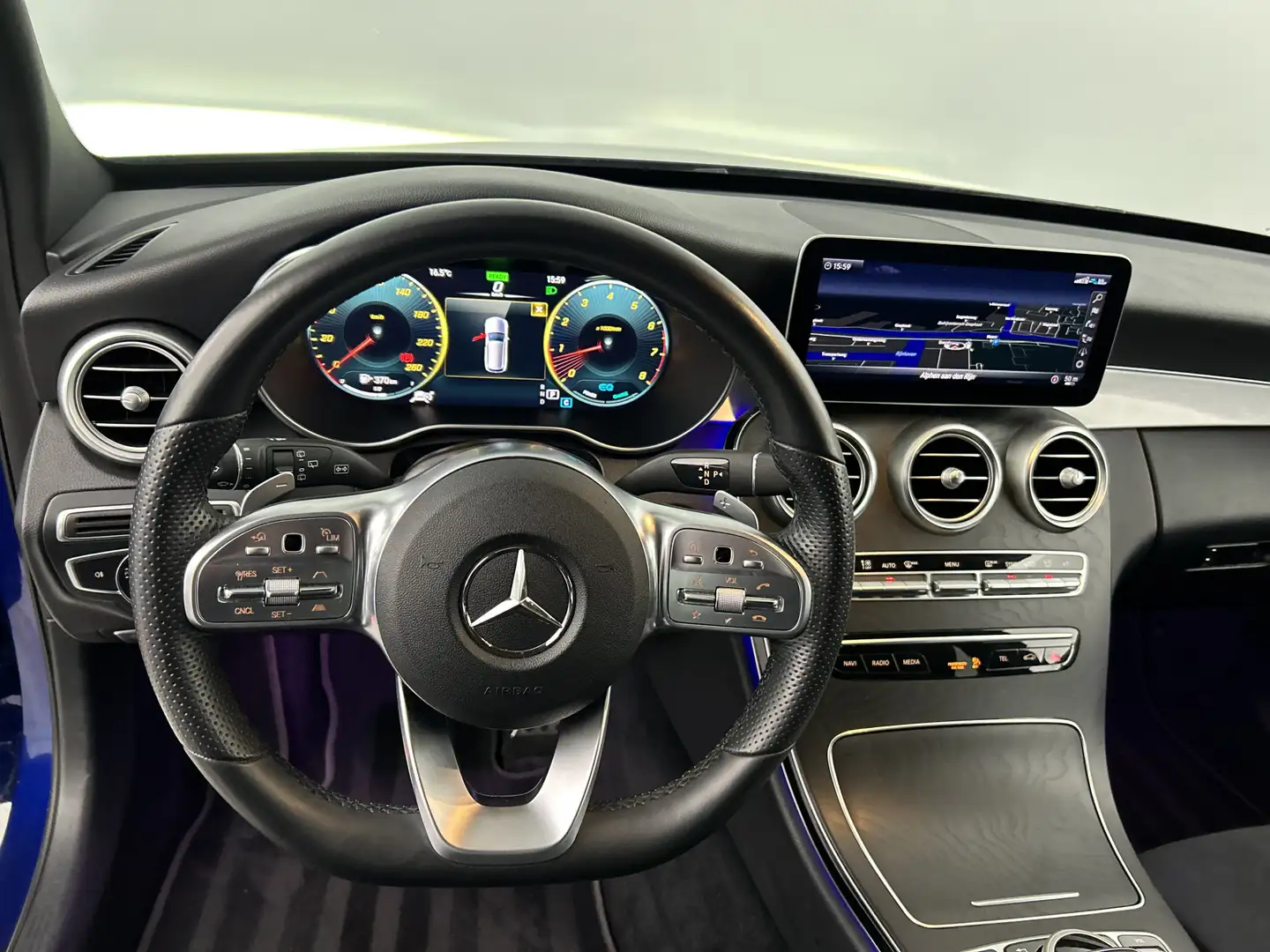 Mercedes-Benz C 300 Estate 259pk AMG/Digi.Dash/Adapt.Cruise/Burmester Blauw - 2