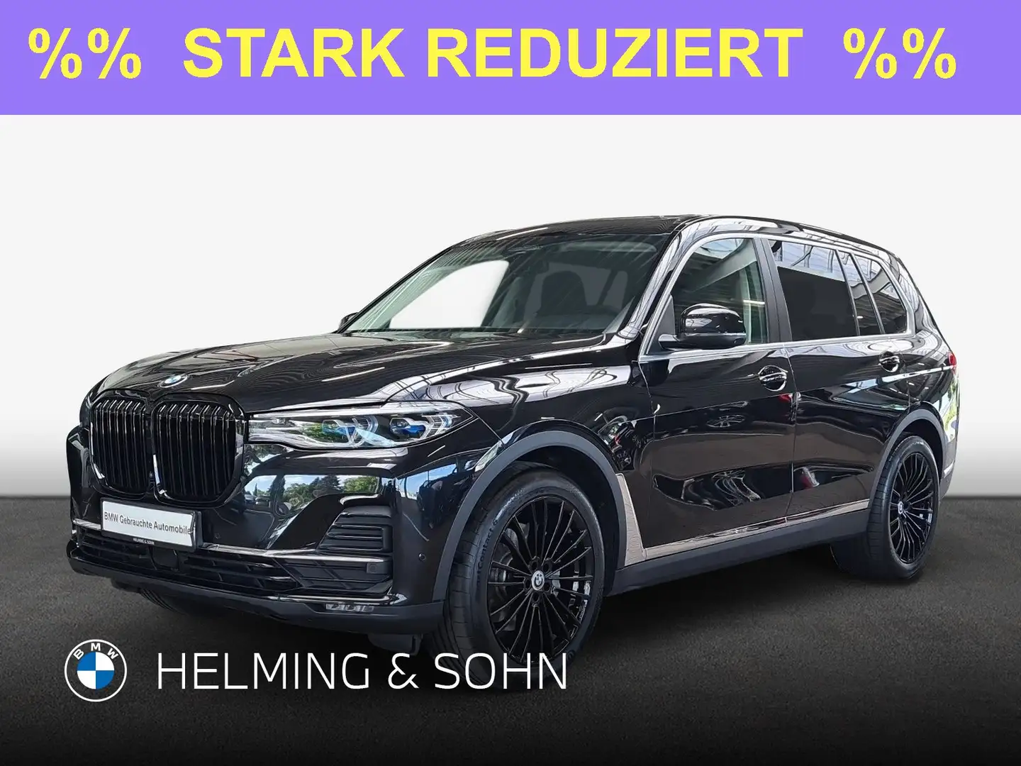 BMW X7 xDrive40d Gestiksteuerung Head-Up HiFi DAB Standhz Noir - 1
