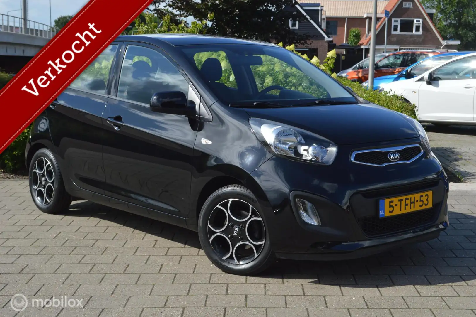 Kia Picanto 1.0 CVVT 5drs ComfortLine | Airco | Trekhaak Zwart - 1