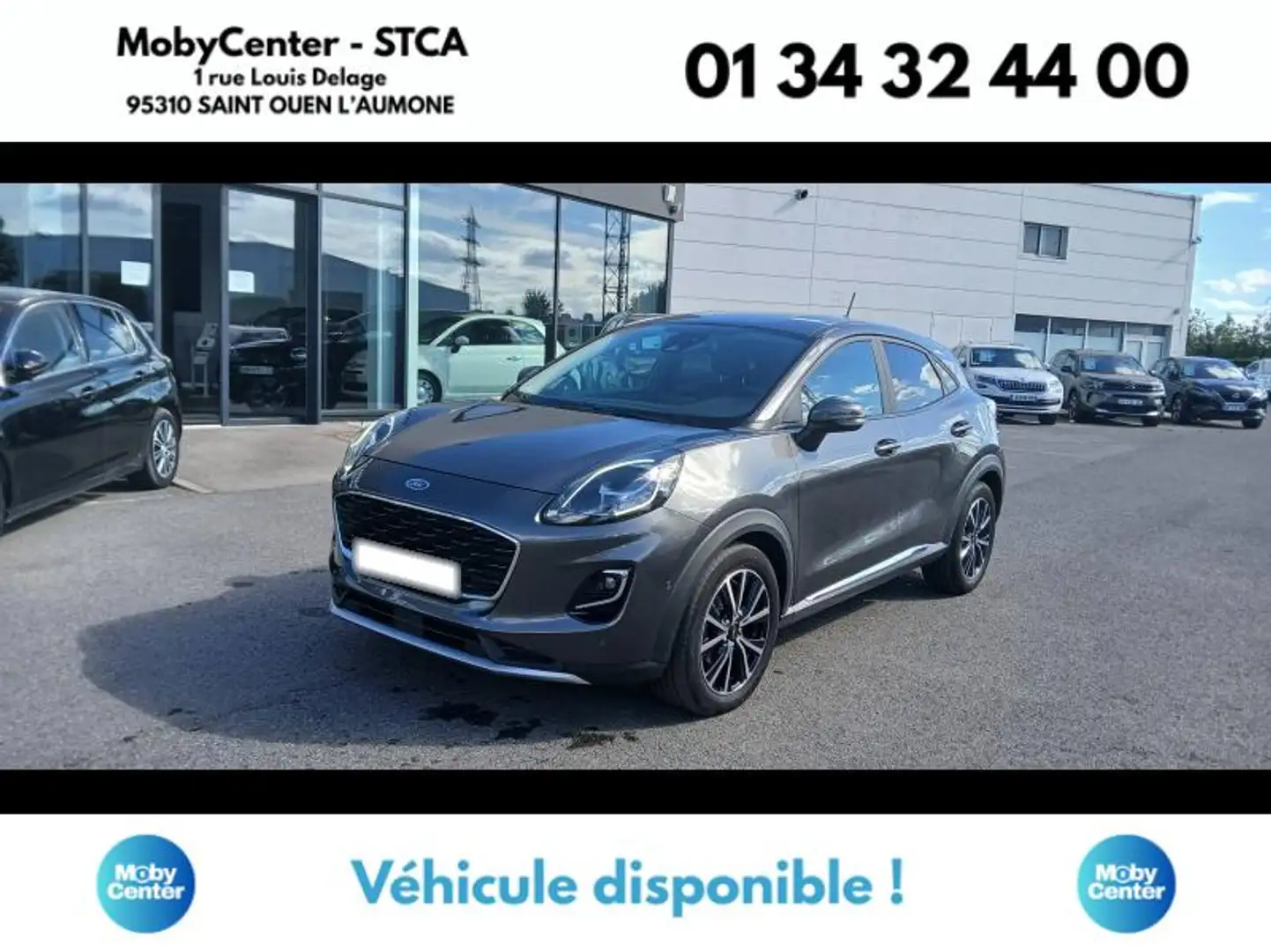 Ford Puma 1.0 EcoBoost 125ch mHEV Titanium 6cv Grau - 1