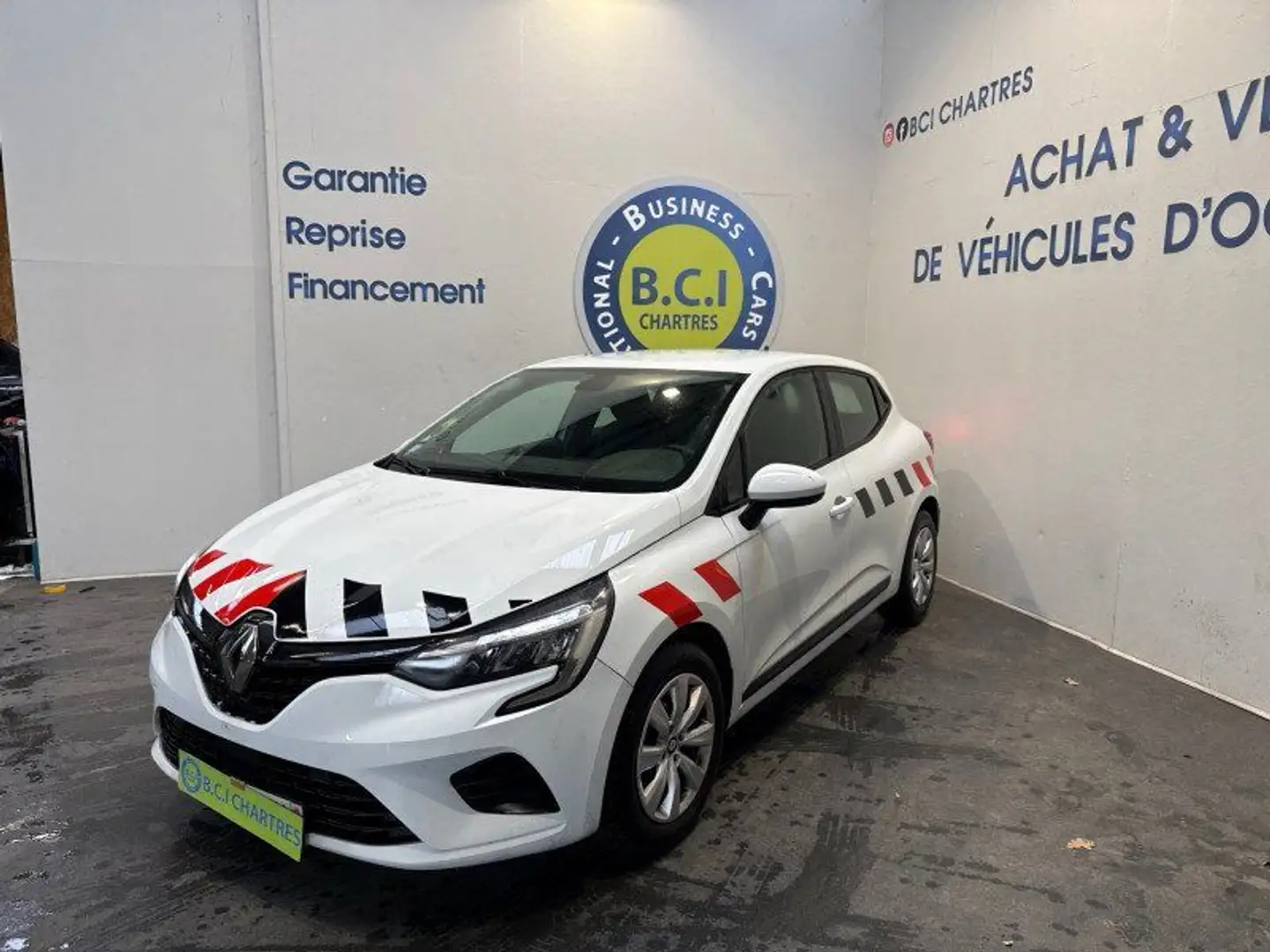 Renault Clio V STE 1.5 BLUE DCI 85CH AIR NAV Blanc - 2