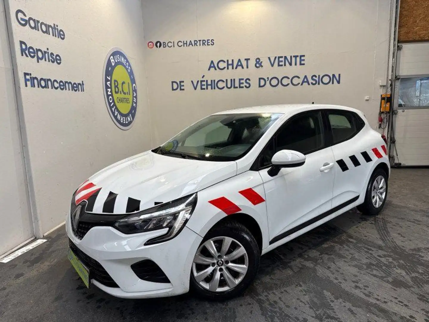 Renault Clio V STE 1.5 BLUE DCI 85CH AIR NAV Blanc - 1