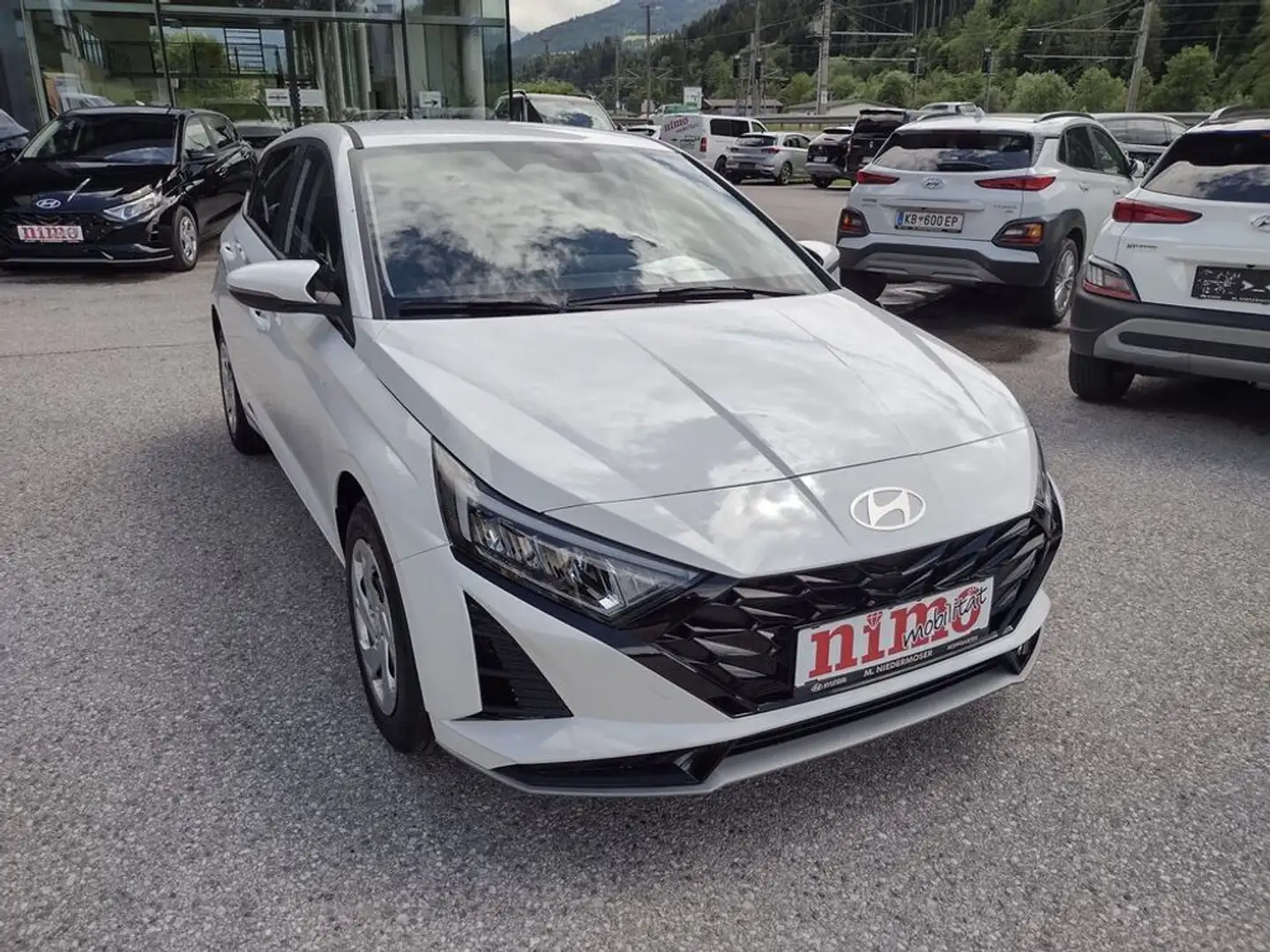 Hyundai i20 1,0 T-GDI GO Weiß - 1