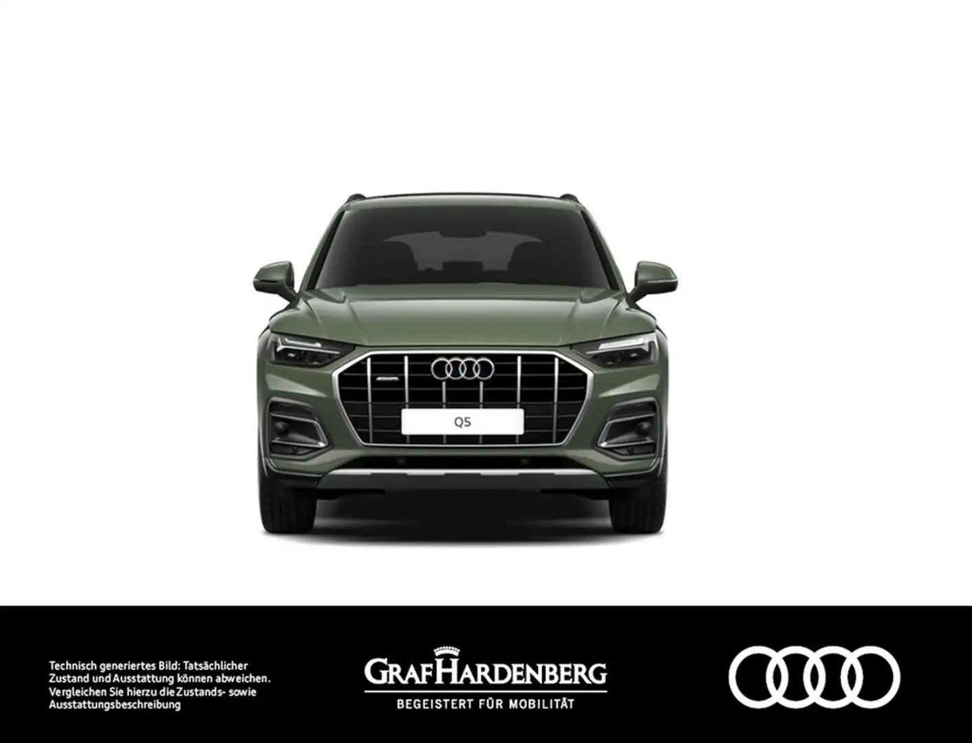 Audi Q5 45 TFSI quattro advanced LED Navi ACC AHK SHZ Grün - 2