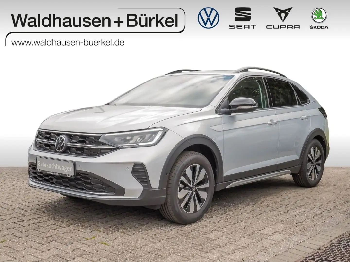 Volkswagen Taigo 1.0 TSI DSG Goal +AHK+Kamera+Navi Klima Silber - 1