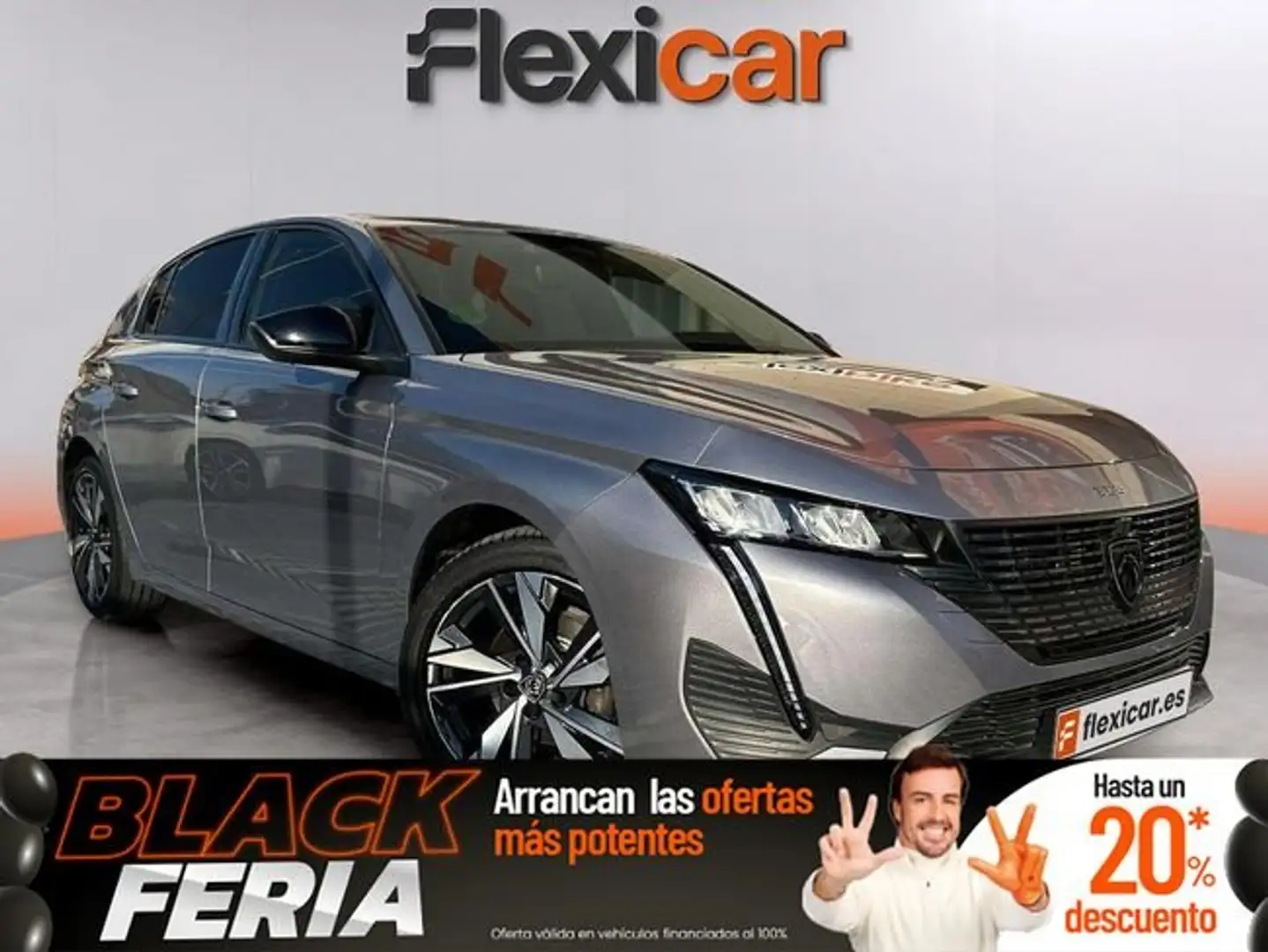 Peugeot 308 1.2 PureTech S&S Allure Pack EAT8 130 Gris - 1