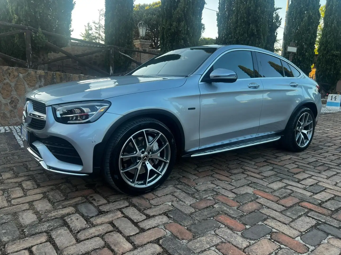Mercedes-Benz GLC 300 DE (eq-power) Premium Plus 4matic amg paket Argent - 1
