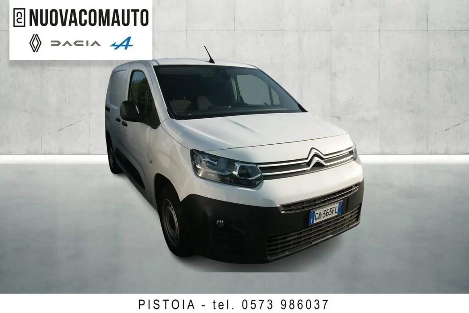 Citroen Berlingo berlingo 1.5 bluehdi 75cv S&S M Club 3p.ti Weiß - 2
