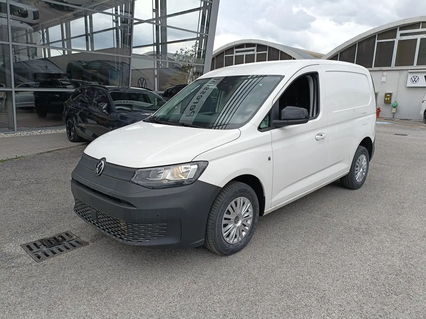 Volkswagen Caddy 2.0 tdi 102 cv Cargo passo corto Pronta consegna Weiß - 1