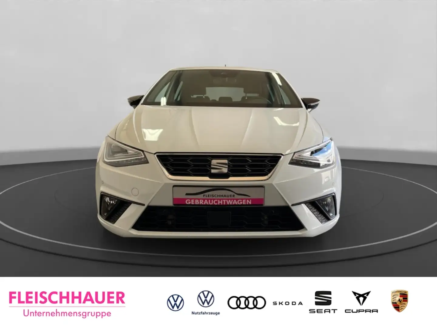 SEAT Ibiza FR 1.0 TSI LED SHZ PDC Navi Kamera Full-Link Blanc - 2
