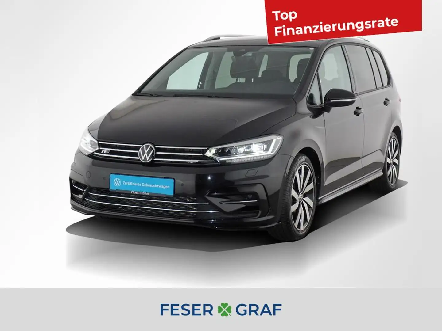 Volkswagen Touran 2.0 TDI MOVE R-Line DSG LED ACC Kamera Schwarz - 1