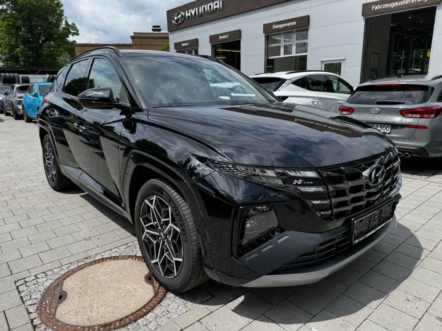 Hyundai TUCSON 1.6 T-GDI N Line Plug ACC Pano 4xSHZ LM Noir - 2