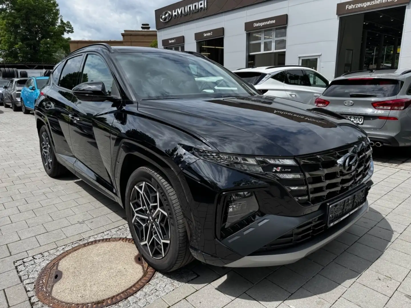 Hyundai TUCSON 1.6 T-GDI N Line Plug ACC Pano 4xSHZ LM Noir - 2