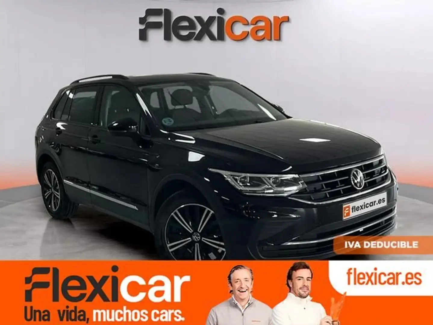 Volkswagen Tiguan 2.0TDI Life DSG 110kW Zwart - 1