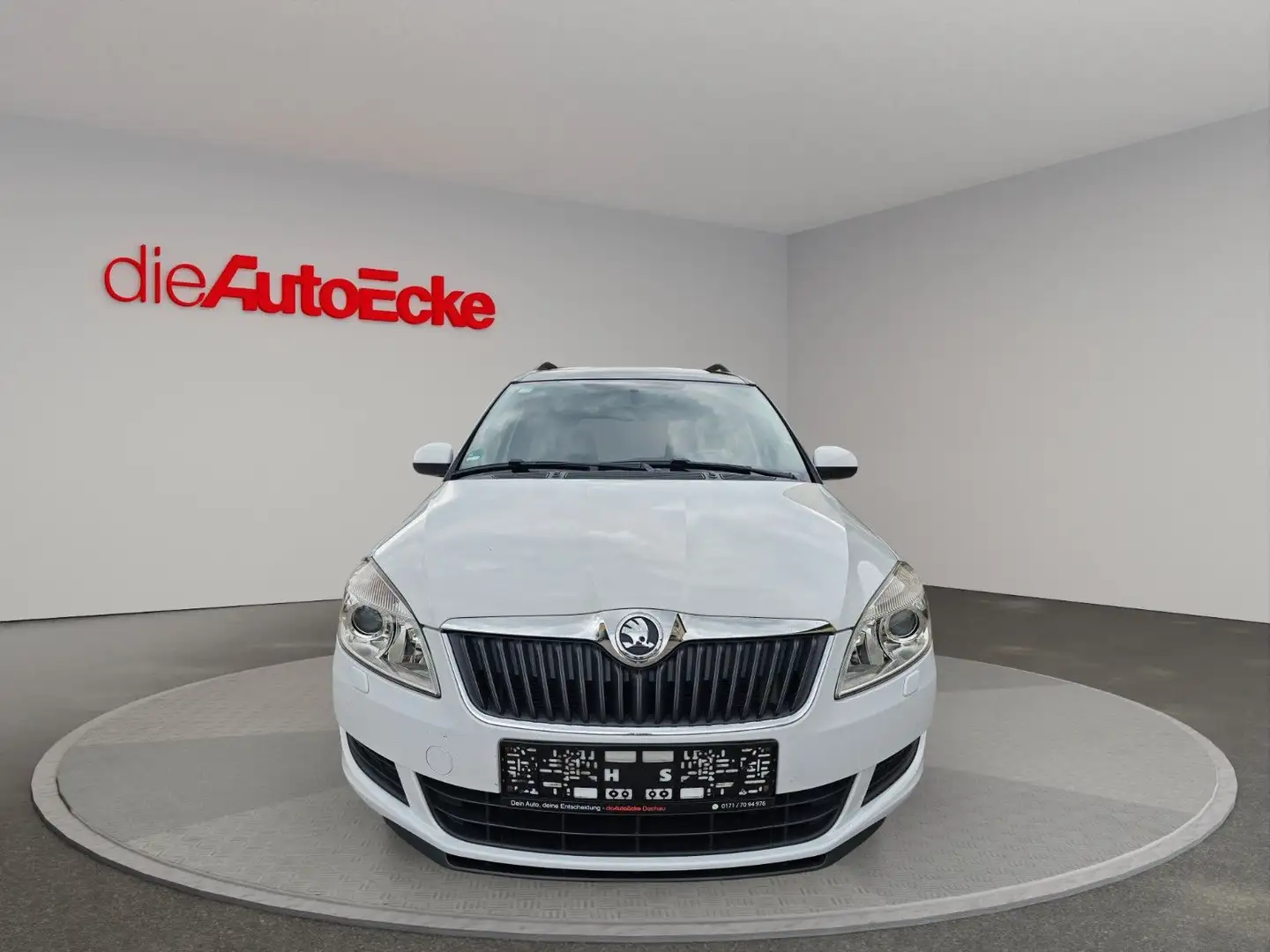 Skoda Roomster DSG Ambition °Klimaautomatik °Sitzhzg Biały - 2