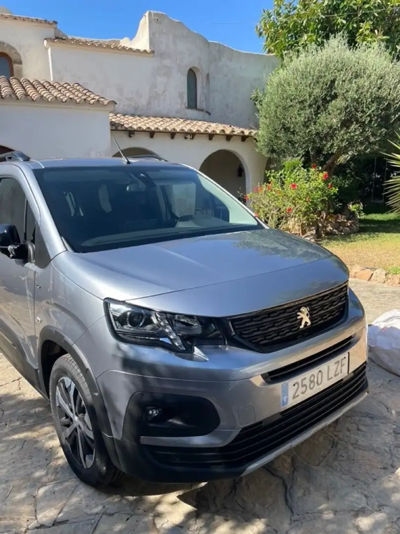 Peugeot Rifter 1.2 PureTech S&S Standard GT EAT8 130 Gris - 1