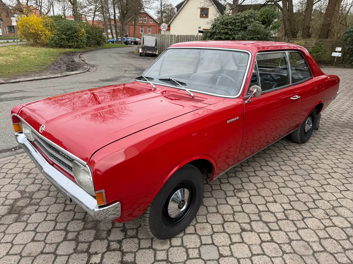 Opel Rekord C 1.7 S *H-Kennzeichen*HU neu*Schweden-Import* Rojo - 2